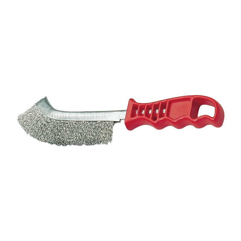 Brosse métallique longueur 265 mm 0,3 mm acier 1 rangée PROMAT Brosse métallique longueur 265 mm 0,3 mm acier 1 rangée PROMAT