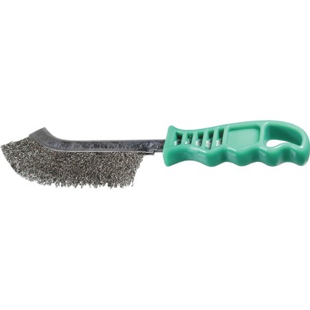 Brosse INOX longueur 265 mm 0,3 mm VA 1 rangée PROMAT