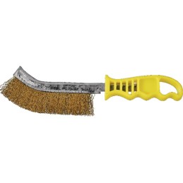 Brosse LAITON longueur 265 mm 0,3 mm 1 rangée PROMAT