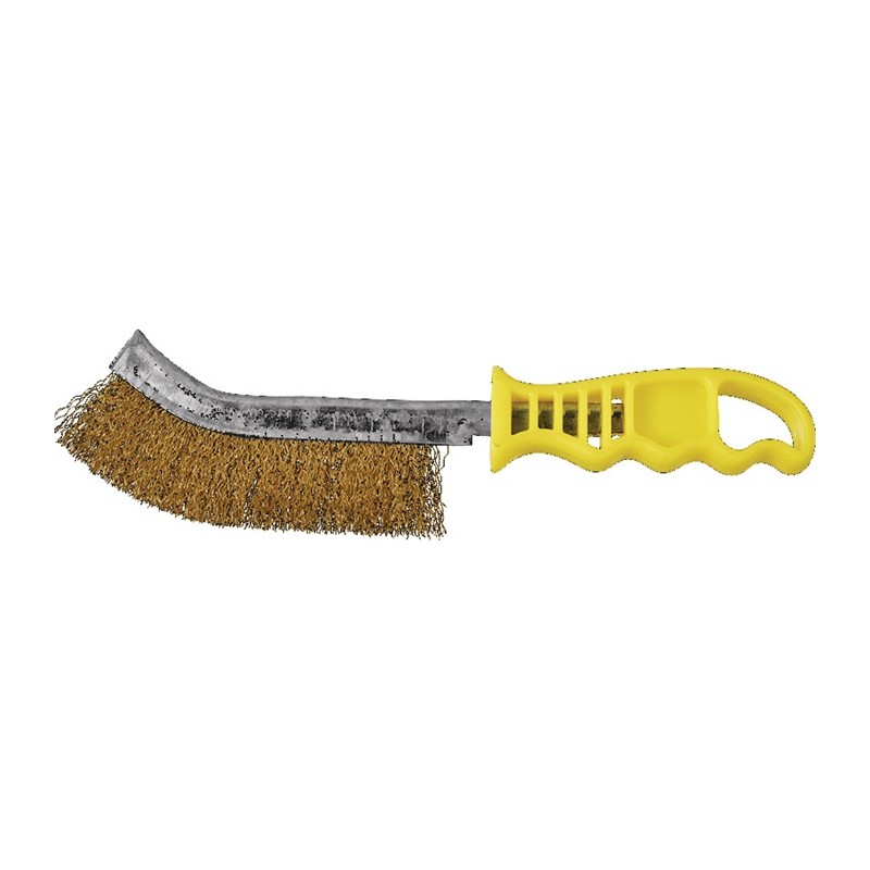 Brosse LAITON longueur 265 mm 0,3 mm 1 rangée PROMAT Brosse LAITON longueur 265 mm 0,3 mm 1 rangée PROMAT