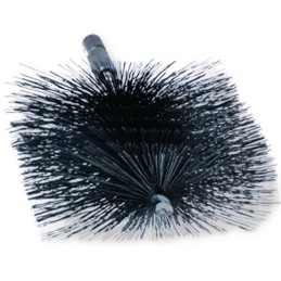 Brosse pour chaudière longueur 170 mm D. 50 mm acier Longueur de garniture 100 mm OSBORN