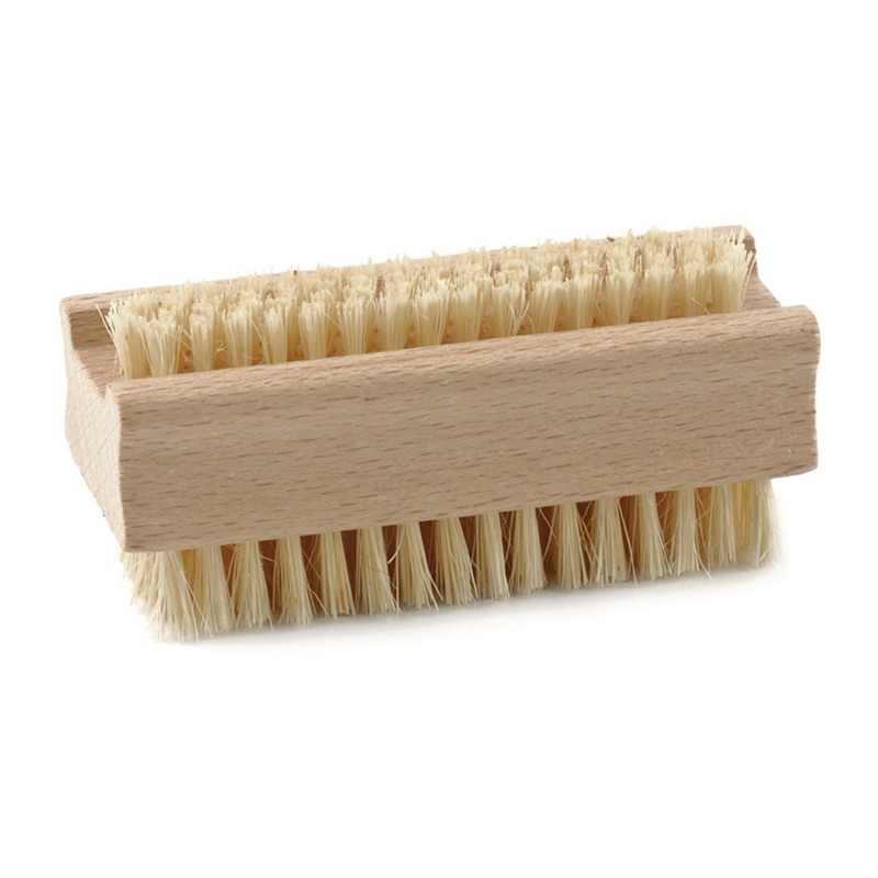 Brosse de lavage des mains bois des deux côtés fibre naturelle Brosse de lavage des mains bois des deux côtés fibre naturelle
