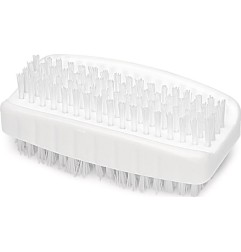 Brosse à mains PVC des deux côtés fibres synthétiques