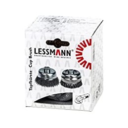Brosses LESSMANN Inox coupe Dia 100 M14 Max UPM 9000.