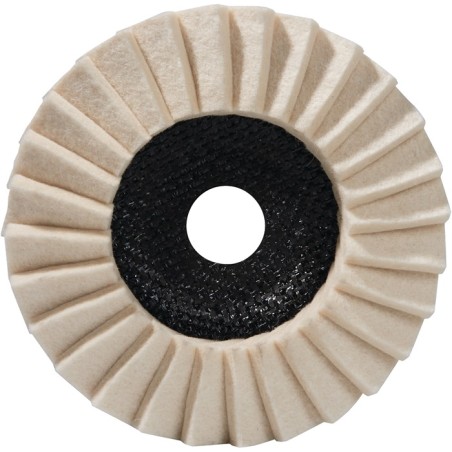 Disque à lamelles de polissage D. 125 mm D3 H25 soft PROMAT