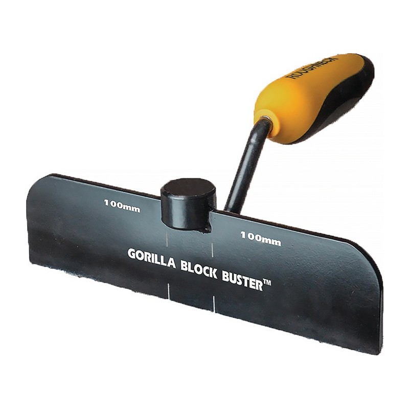 Coupe-pierres GORILLA BLOCK BUSTER BOLSTER largeur 230 mm poids 900 g PEDDINGHAUS Coupe-pierres GORILLA BLOCK BUSTER BOLSTER largeur 230 mm poids 900 g PEDDINGHAUS