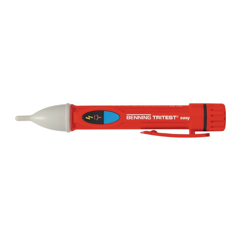 Testeur de champ cyclique/de phase TRITEST® easy 200-1000 V AC sans contact BENNING Testeur de champ cyclique/de phase TRITEST® easy 200-1000 V AC sans contact BENNING