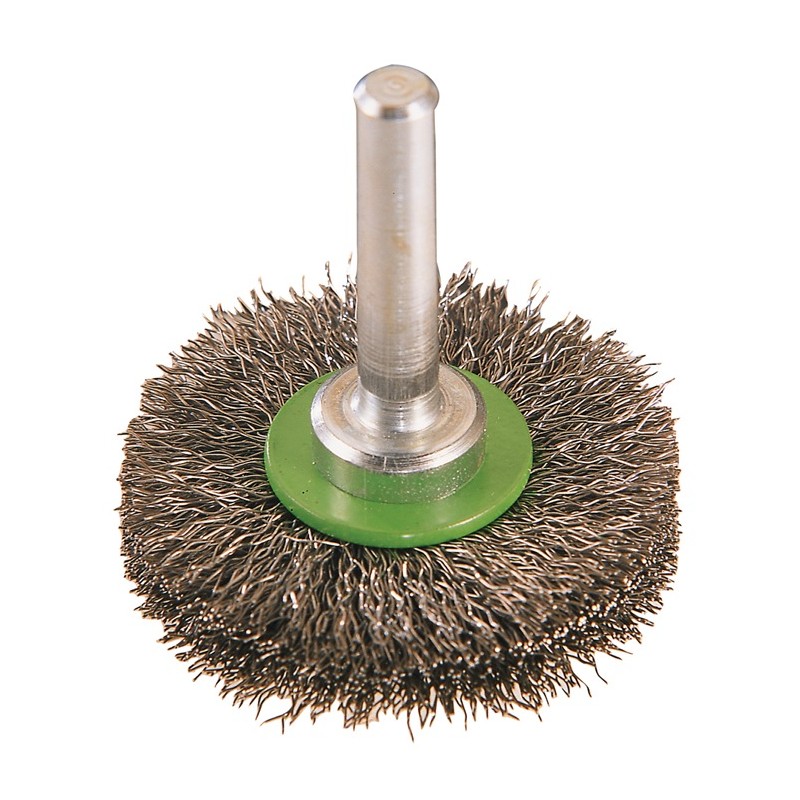 Brosse INOX Dia 70 mm épaisseur de fil 0,3 mm VA 18 mm 15000 min-¹ PROMAT Brosse INOX Dia 70 mm épaisseur de fil 0,3 mm VA 18 mm 15000 min-¹ PROMAT