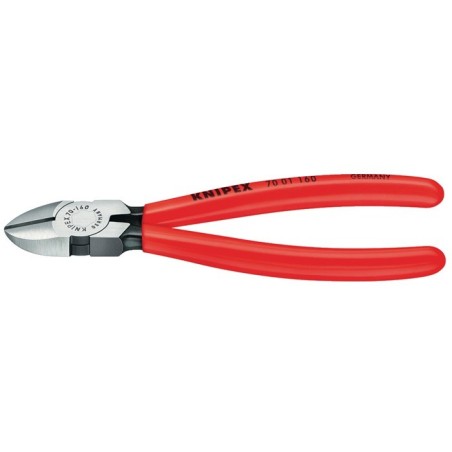 Pinces coupantes diagonales DIN ISO 5749 L. 110 mm tête polie revêtement en plastique  KNIPEX