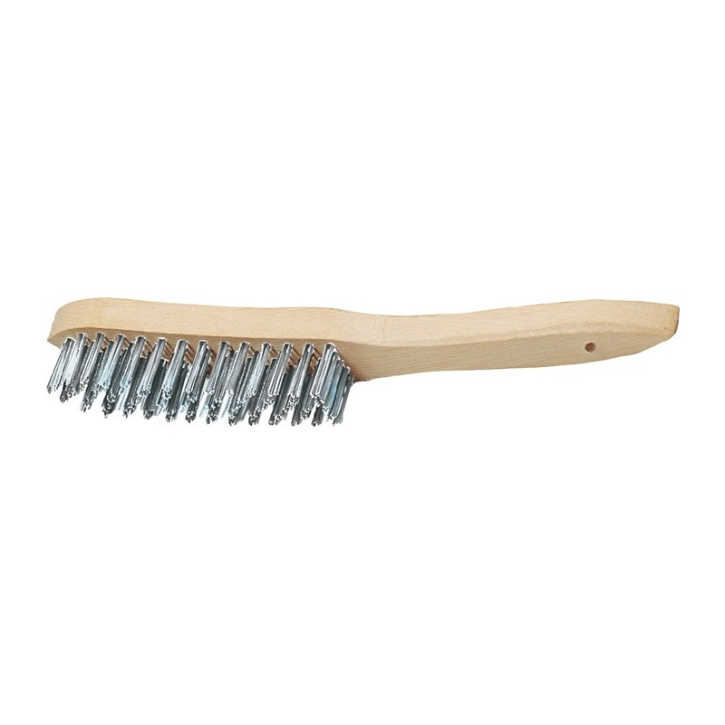 Brosse métallique longueur 295 mm 0,35 mm acier moulé 3 rangées PROMAT Brosse métallique longueur 295 mm 0,35 mm acier moulé 3 rangées PROMAT
