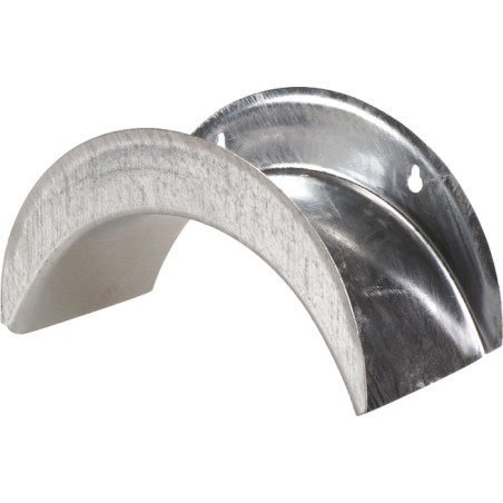 Porte-tuyau Big largeur 326 mm profondeur 170 mm acier galvanisé à chaud ALBA