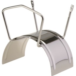 Porte-tuyau Midi Inox largeur 220 mm profondeur 170 mm acier 1.4301 ALBA