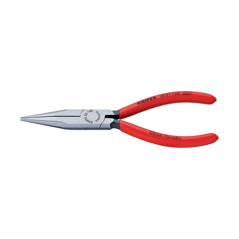 Pince à becs longs L. totale 140 mm forme 2 revêtement en plastique KNIPEX Pince à becs longs L. totale 140 mm forme 2 revêtement en plastique KNIPEX