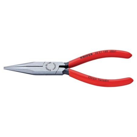 Pince à becs longs  L. totale 140 mm forme 2  revêtement en plastique  KNIPEX
