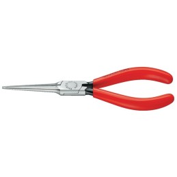 Pince à saisir p. l’électronique L.160mm mors droit manches polies revêtues avec plastique   KNIPEX