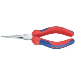 Pince à saisir p. l’électronique L.160mm plat-mince gaines multicomposants chromées   KNIPEX