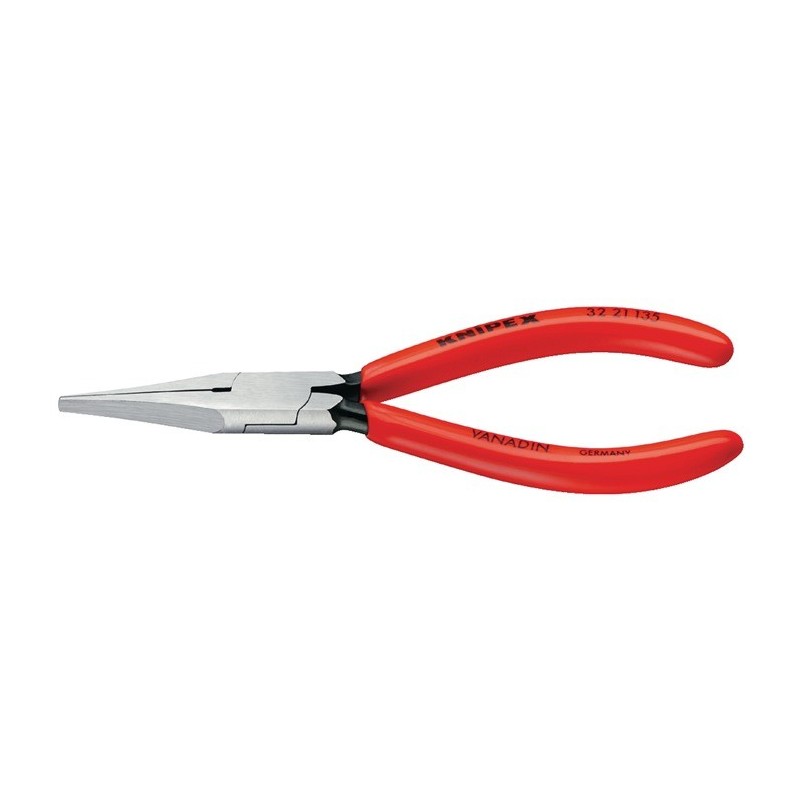Pince d’ajustage DIN ISO 5235 L. 135 mm droite plat revêtement en plastique KNIPEX Pince d’ajustage DIN ISO 5235 L. 135 mm droite plat revêtement en plastique KNIPEX