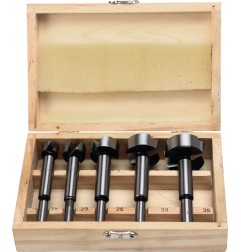 Coffret de 5 forets à façonner 973 C 5.Dia 15. 20. 25. 30. 35 mm FISCH-TOOLS