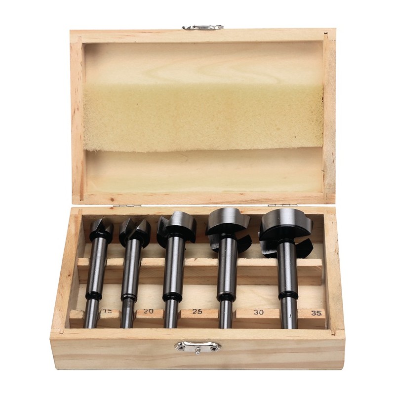 Coffret de 5 forets à façonner 973 C 5.Dia 15. 20. 25. 30. 35 mm FISCH-TOOLS Coffret de 5 forets à façonner 973 C 5.Dia 15. 20. 25. 30. 35 mm FISCH-TOOLS