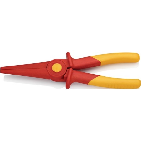 Pince à becs plats, ronds  L.220mm VDE-isolé plastique, glasfaserverstärkt   KNIPEX