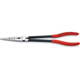 Pince de montage DIN ISO 5743 L. 280 mm poli revêt. en plastique   KNIPEX