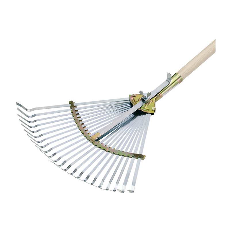 Balai à feuilles professionnel largeur de travail 320-480 mm galvanisé sans manche FLORA Balai à feuilles professionnel largeur de travail 320-480 mm galvanisé sans manche FLORA