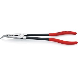 Pince de montage DIN ISO 5743 L. 280 mm poli revêt. en plastique   KNIPEX