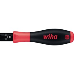 Poignée dynamométrique 0,8-5,0 Nm déclenchement automatique longueur de la poignée réglable 138 mm WIHA
