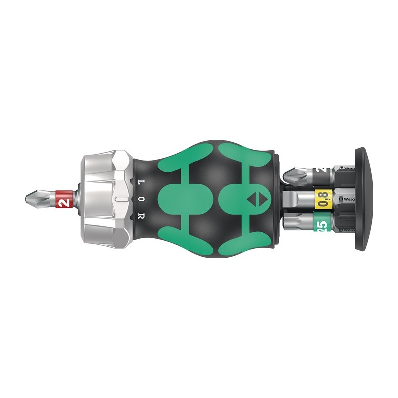 Porte-embouts PROMAT à chargeur 4 pièces fente/PH Porte-embouts PROMAT à chargeur 4 pièces fente/PH