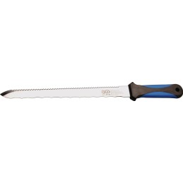 Couteau matériaux isolants longueur 420 mm L. des lames 280 mm Poignée bicomposant