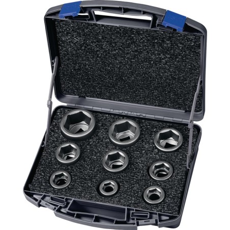 Jeu de douilles Kraft 740 KS 9 11 pièces 3/4 po. 6 pans ASW