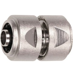 Raccord de tuyaux système denfichage GEKA plus laiton nickelé taille tuyau 13 mm SB KARASTO