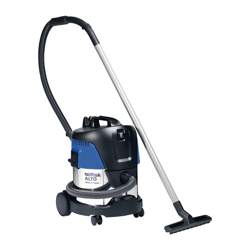 Aspirateur eau et poussière AERO 21-01 PC INOX 1250 W 3600 l/min 210 mbar 20 L NILFISK Aspirateur eau et poussière AERO 21-01 PC INOX 1250 W 3600 l/min 210 mbar 20 L NILFISK