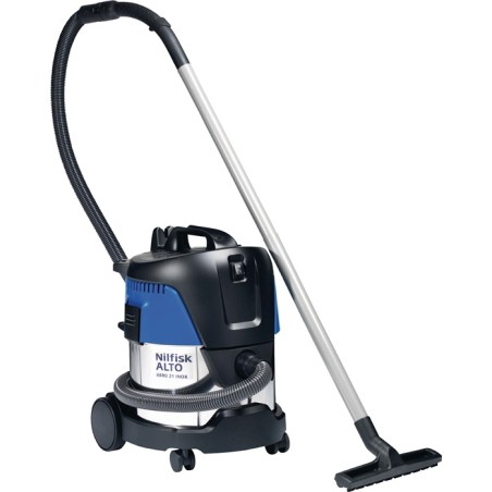 Aspirateur eau et poussière AERO 21-01 PC INOX 1250 W 3600 l/min 210 mbar 20 L NILFISK