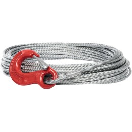 Treuil à câble BHW-1200 Seil - d.8mm Enrouleur de câble 20 m avec 20 m de câble galvanisé PLANETA