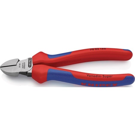 Pinces coupantes diagonales L. 125 mm tête polie gaine bicomposant max. 1,5 mm  KNIPEX