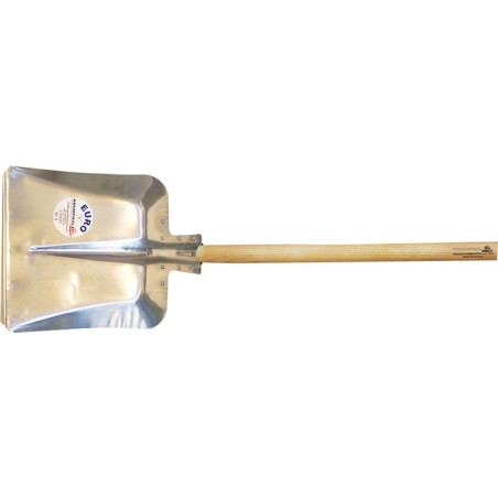 Pelle à bords Halle taille 9 380 x 380 mm tôle daluminium KRUMPHOLZ