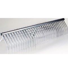 Râteau largeur de travail 600 mm longueur des dents 108 mm 32 dents avec douille conique, sans manche ROMULUS