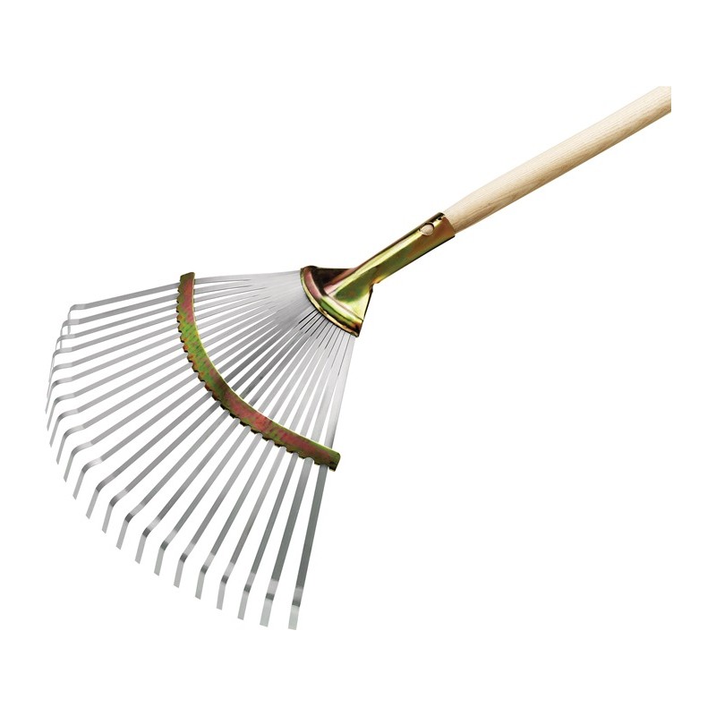 Balai à feuilles largeur de travail 450 mm Acier galvanisé fixe FLORA Balai à feuilles largeur de travail 450 mm Acier galvanisé fixe FLORA