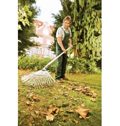 Balai à feuilles largeur de travail 450 mm Acier galvanisé fixe FLORA