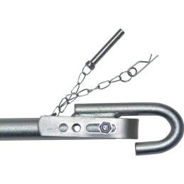 Attelage remorquage acier/métal L1,8xL65xH53mm poids 4,26 kg 