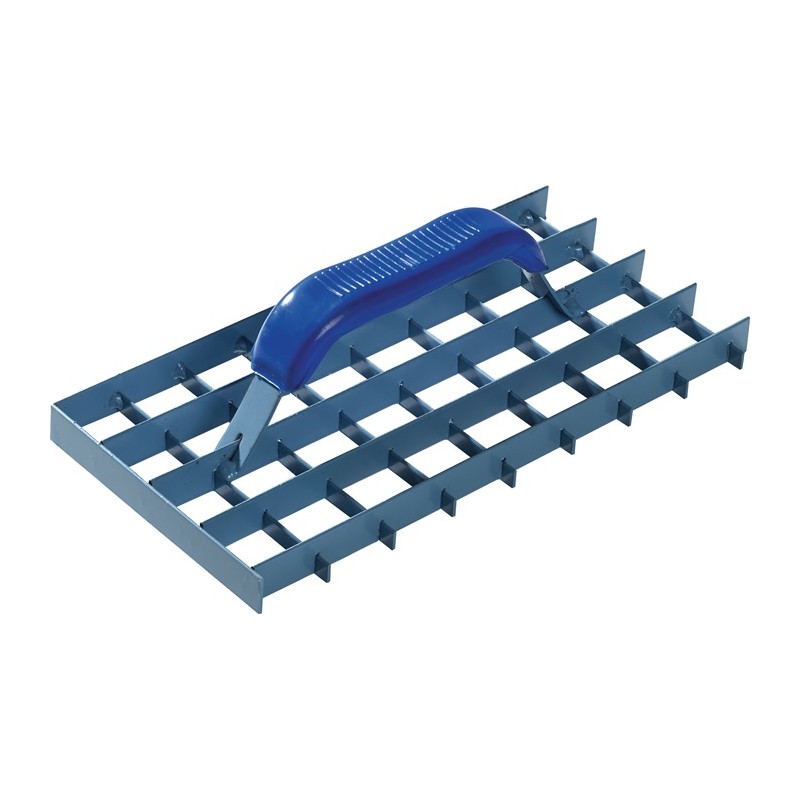 Rabot à grille longueur 285 mm largeur 145 mm sans acier revêt. en plastique Rabot à grille longueur 285 mm largeur 145 mm sans acier revêt. en plastique