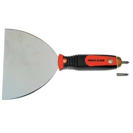 Spatule à poignée vissée largeur 150 mm porte-embouts magnétique PH2 Poignée bicomposant inoxydable