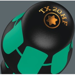 Jeu de tournevis 367/6 TORX HF 6 pièces TORX® Poignée bicomposant lame ronde WERA