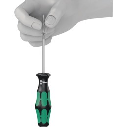Jeu de tournevis 367/6 TORX HF 6 pièces TORX® Poignée bicomposant lame ronde WERA