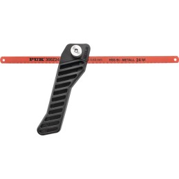 Scie à métaux PUK G25 100 long. totale 313 mm longueur lame 300 mm étrier de guidage galvanisé PUK