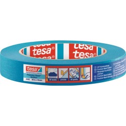 5 rlx ruban crêpe de précision 4440 ext. UV PLUS lisse bleu longueur 50 m largeur 30 mm rouleau TESA