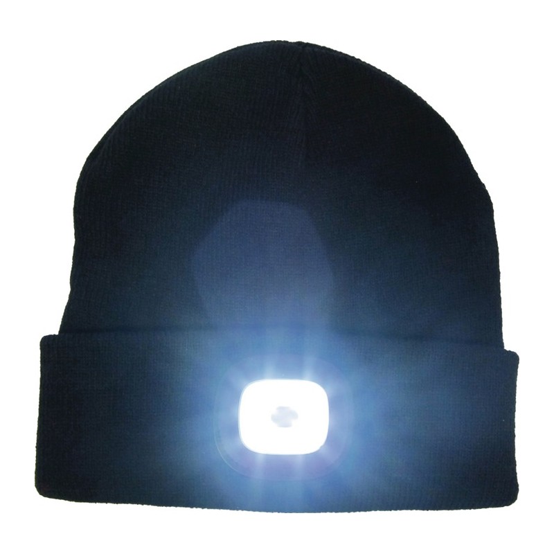 Bonnet tricoté universal noir 100 % polyacrylique TERRAX Bonnet tricoté universal noir 100 % polyacrylique TERRAX