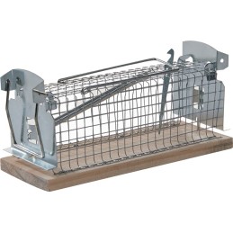 apette à souris à cage en fil de fer piège vivant 153 x 60 x 72 mm NOW
