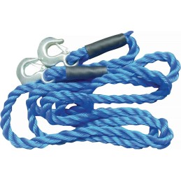 Corde de remorquage en polypropylène 4 000 kg polyprop. crochet charg. lourdes/crochet longueur 400 cm D. 20 mm